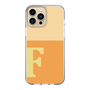 Slim Protection Case［ Original - initial two tone - F orange ］