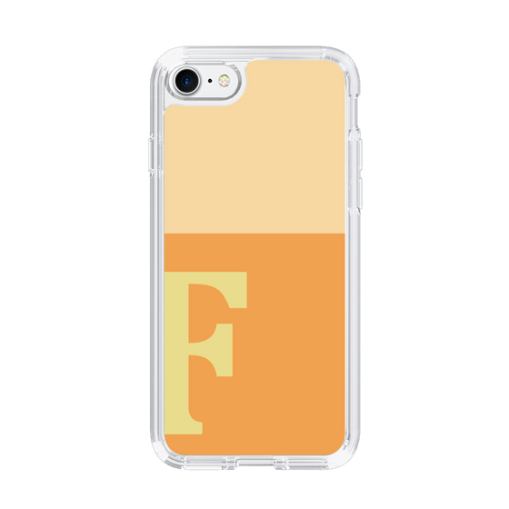 Slim Protection Case［ Original - initial two tone - F orange ］