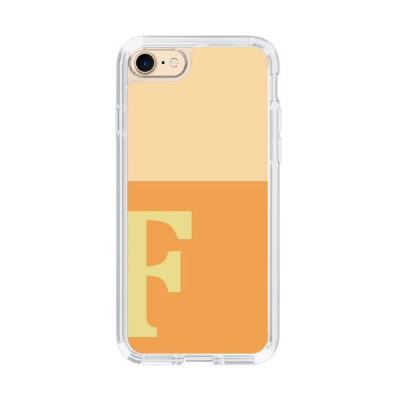 Slim Protection Case［ Original - initial two tone - F orange ］