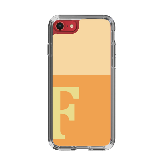 Slim Protection Case［ Original - initial two tone - F orange ］
