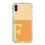 Slim Protection Case［ Original - initial two tone - F orange ］