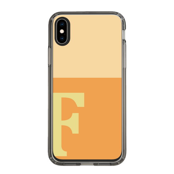 Slim Protection Case［ Original - initial two tone - F orange ］