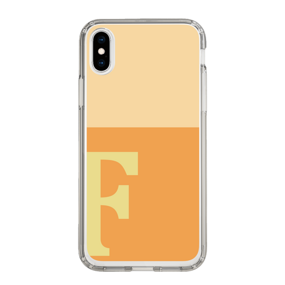 Slim Protection Case［ Original - initial two tone - F orange ］
