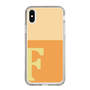 Slim Protection Case［ Original - initial two tone - F orange ］