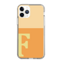 Slim Protection Case［ Original - initial two tone - F orange ］