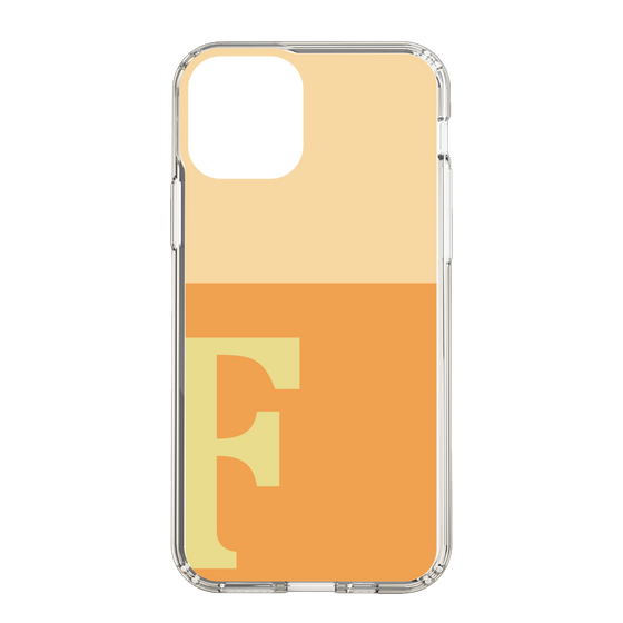 Slim Protection Case［ Original - initial two tone - F orange ］