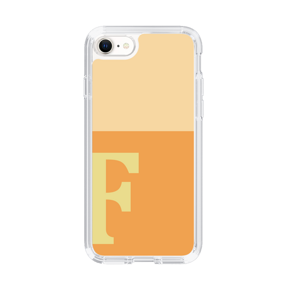 Slim Protection Case［ Original - initial two tone - F orange ］