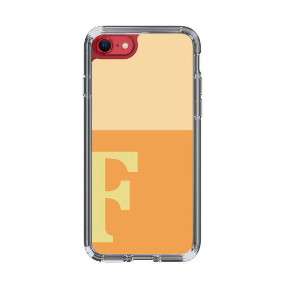 Slim Protection Case［ Original - initial two tone - F orange ］