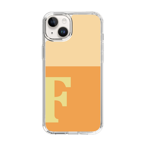 Slim Protection Case［ Original - initial two tone - F orange ］