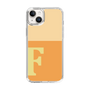 Slim Protection Case［ Original - initial two tone - F orange ］