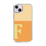 Slim Protection Case［ Original - initial two tone - F orange ］