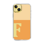Slim Protection Case［ Original - initial two tone - F orange ］