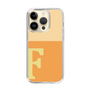 Slim Protection Case［ Original - initial two tone - F orange ］