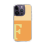 Slim Protection Case［ Original - initial two tone - F orange ］