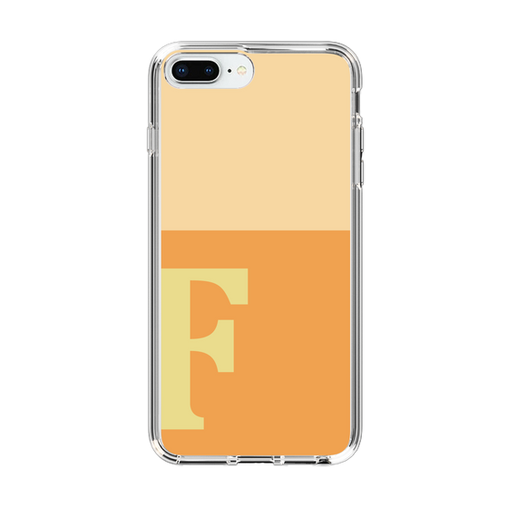 Slim Protection Case［ Original - initial two tone - F orange ］
