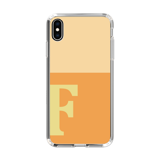 Slim Protection Case［ Original - initial two tone - F orange ］