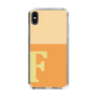 Slim Protection Case［ Original - initial two tone - F orange ］