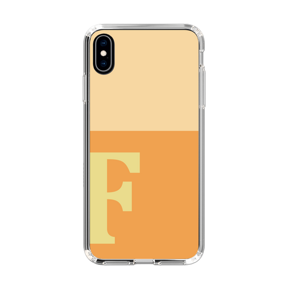 Slim Protection Case［ Original - initial two tone - F orange ］