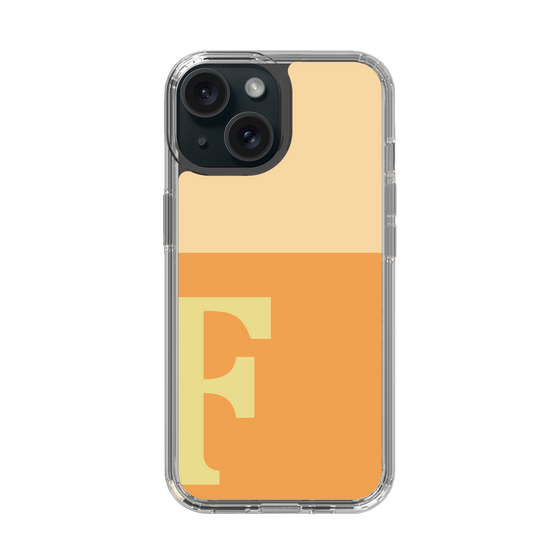 Slim Protection Case［ Original - initial two tone - F orange ］