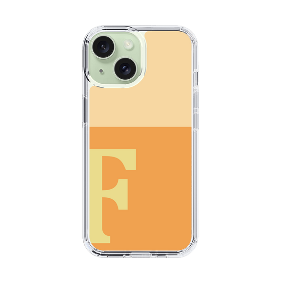 Slim Protection Case［ Original - initial two tone - F orange ］