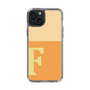 Slim Protection Case［ Original - initial two tone - F orange ］