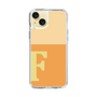 Slim Protection Case［ Original - initial two tone - F orange ］