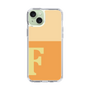 Slim Protection Case［ Original - initial two tone - F orange ］