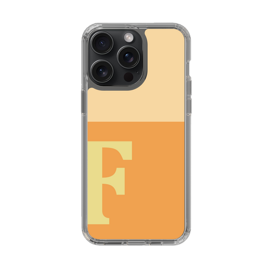Slim Protection Case［ Original - initial two tone - F orange ］