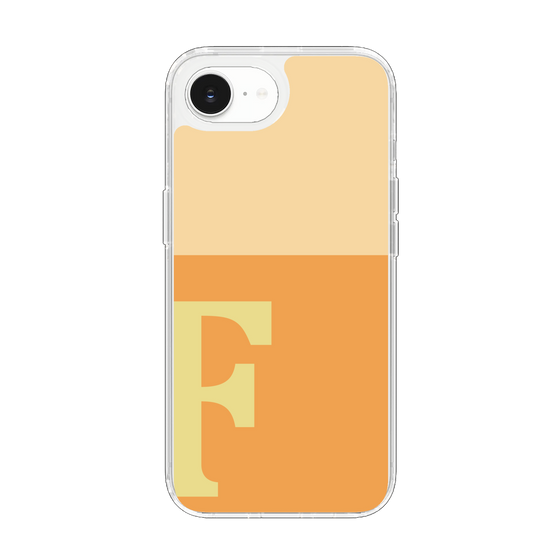 Slim Protection Case［ Original - initial two tone - F orange ］