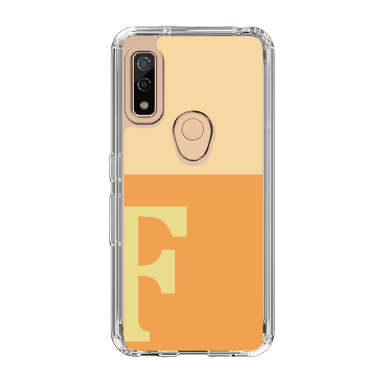 Slim Protection Case［ Original - initial two tone - F orange ］