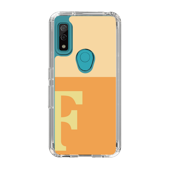 Slim Protection Case［ Original - initial two tone - F orange ］