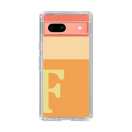 Slim Protection Case［ Original - initial two tone - F orange ］
