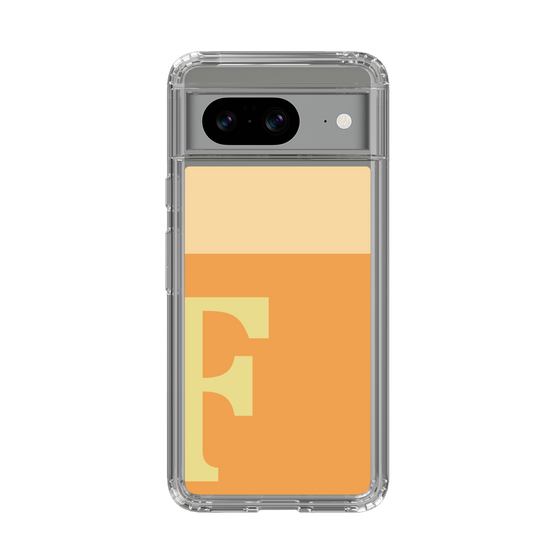 Slim Protection Case［ Original - initial two tone - F orange ］
