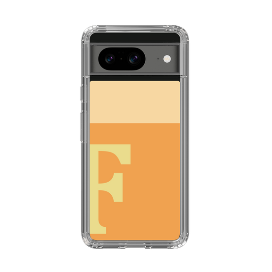 Slim Protection Case［ Original - initial two tone - F orange ］