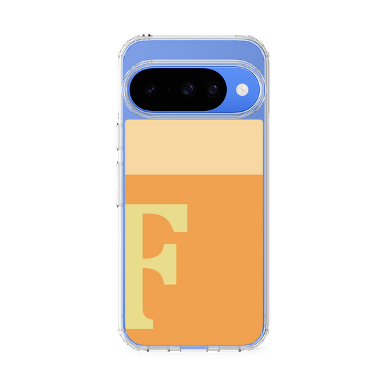 Slim Protection Case［ Original - initial two tone - F orange ］