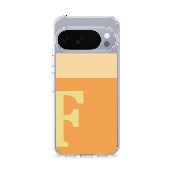 Slim Protection Case［ Original - initial two tone - F orange ］