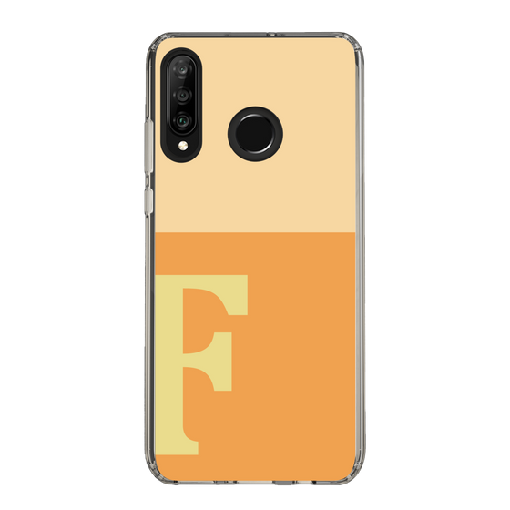 Slim Protection Case［ Original - initial two tone - F orange ］