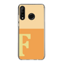 Slim Protection Case［ Original - initial two tone - F orange ］