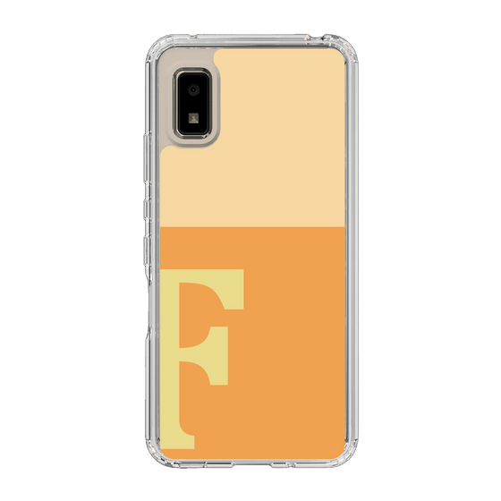 Slim Protection Case［ Original - initial two tone - F orange ］