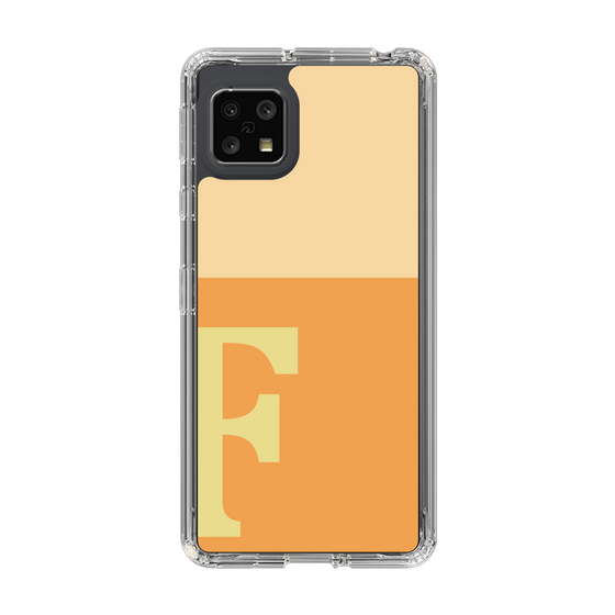 Slim Protection Case［ Original - initial two tone - F orange ］