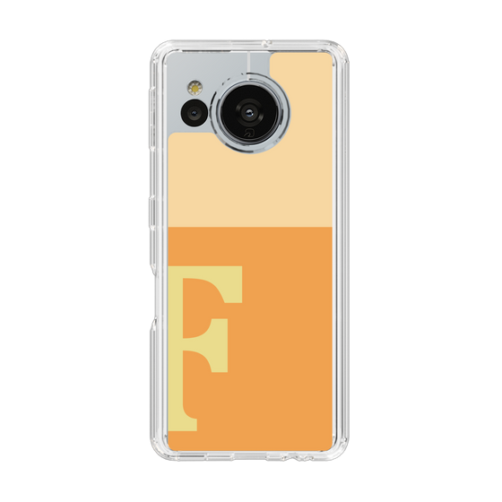 Slim Protection Case［ Original - initial two tone - F orange ］