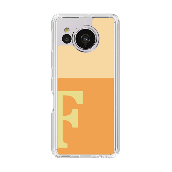 Slim Protection Case［ Original - initial two tone - F orange ］