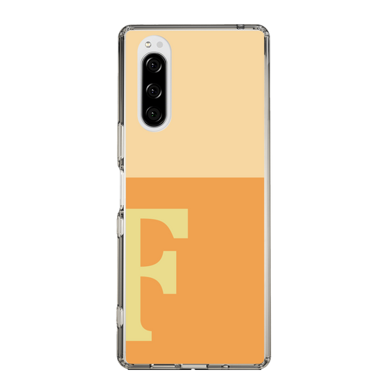 Slim Protection Case［ Original - initial two tone - F orange ］