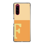 Slim Protection Case［ Original - initial two tone - F orange ］