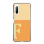 Slim Protection Case［ Original - initial two tone - F orange ］