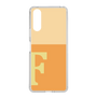 Slim Protection Case［ Original - initial two tone - F orange ］