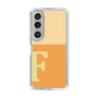 Slim Protection Case［ Original - initial two tone - F orange ］