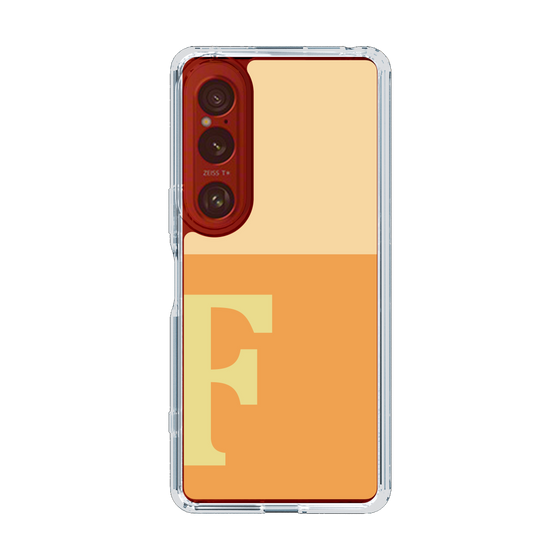 Slim Protection Case［ Original - initial two tone - F orange ］