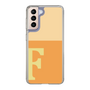 Slim Protection Case［ Original - initial two tone - F orange ］