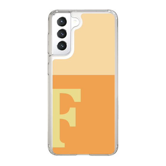 Slim Protection Case［ Original - initial two tone - F orange ］